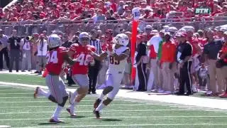 Malik Hooker Gets Second Interception vs. Bowling Green