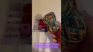 Unwrap some yarn advents with me - Day 2 #knitting #knittingpodcast #yarnadvent