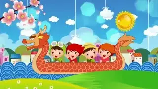 Background Infantil com Crian&ccedil;as - Fundo Animado COM  Musica.