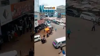 Kampala city today #travelvlog #vlog #kampala #shorts #sub #travel #vlogger #uganda  #vloger #africa