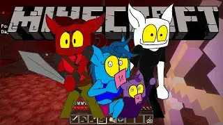 I Almost Got Us All Keeled! MINECRAFT!! Thanksgiving Special! Gaming With The Family! pt 2