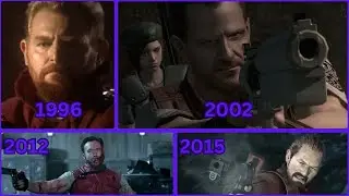 Barry Burton Resident Evil Character Evolution 1996-2015