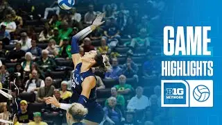 Penn State at Ohio State | Highlights | Big Ten Volleyball | 10/26/2025