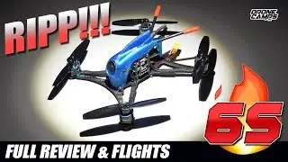 6S TOOTHPICK 🔥🔥🔥 - HGLRC Parrot 132 - FULL REVIEW & FLIGHTS