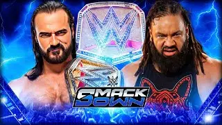 Drew Mcintyre vs Jacob Fatu WWE SmackDown Undisputed WWE Championship - FULL MATCH Akay gaming