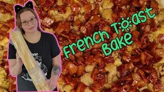 Maple Bacon Crunch French Toast Bake 🍁🥓🥖😋