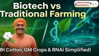 Biotechnology in Agriculture: GM Crops, Bt Cotton & RNAi | Complete Guide with Real Examples!