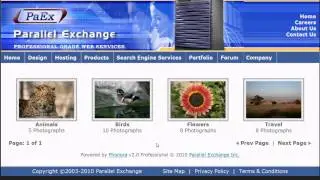 Phonora v2.0 Introduction - PHP Photo Gallery