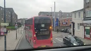 122 bus Lewisham to Brandram Park 9th December 2025