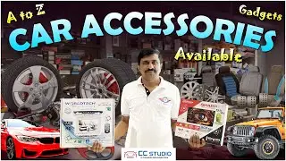 A to Z Car Accessories Available | CC Studio | Car Service | Car Modification | Car Gadgets | #Car