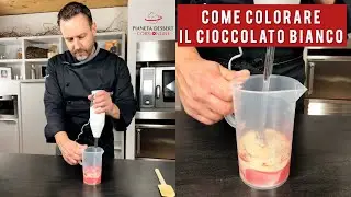 Come colorare il cioccolato bianco