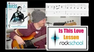 Is This Love Lesson (2024) Rockschool Grade 3 Bass