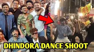 DHINDORA Music Video Dance By YouTubers | @BBKiVines, @CarryMinati, Ashish, Triggered #shorts