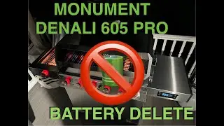 Battery Delete - Monument Denali Pro 605 Grill