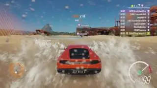 Forza Horizon 3 Online Playground Games in the Lamborghini Huracan 2014 Horizon Edition