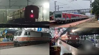 [3 In 1] Utkrisht Trains Action In Indian Railways | Nabadwip+Dhano Dhanye+Intercity+DRM Special....