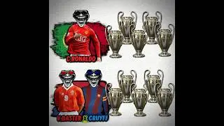 RONALDO VS CRUYFF X VAN BEATEN #football #shortvideo #trophy