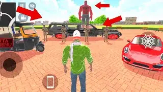 INDIAN THEFT AUTO SIMULATOR LONGEST CAR INDIAN BIKE DRIVING 3D 😍 RED HULK CHEAT CODE NEW UPDATE
