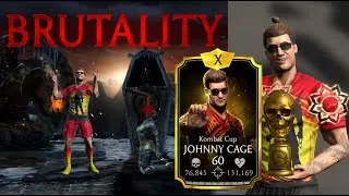 Геймплей MK Mobile Kombat Cup Johnny Cage FUSION 20! Геймплей и статистика MAX Ascension!