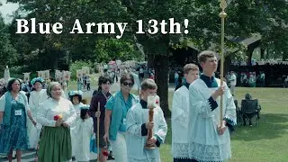 August 13th at the Blue Army Shrine | 108th Fatima Apparition Event