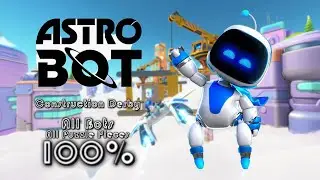 AstroBot: Construction Derby - 100% All Bots, All Puzzle Pieces