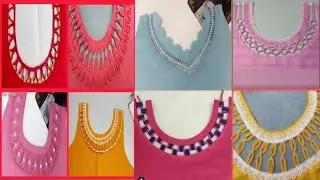 Very beautiful neck designs ideas with loops ||2022 || Loops Neck Design Ideas