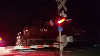 Eastbound 172 Car CPKC Manifest Train Passed Through South Haven, MN on 12 December 2025