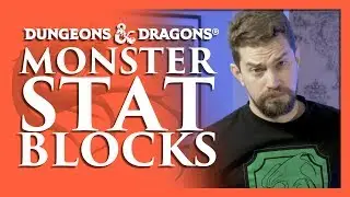 Как читать характеристики монстров в D&D &mdash; Monster Monday