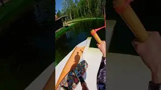 Это было страшно #pov #wakeboarding #fail