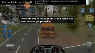 School Bus Driver 16 Gameplay: Bluebird 3300 - Short Route