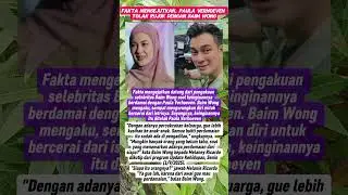 Fakta Mengejutkan, Paula Verhoeven Tolak Rujuk dengan Baim Wong