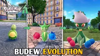How To Evolve Budew Into Roselia And Roserade In Pokemon Legends: Z-A Lumiose City
