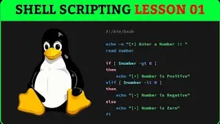 Lesson 01 - Introduction to Shell Scripting
