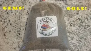 Crystal Gold Mine Gem Bag