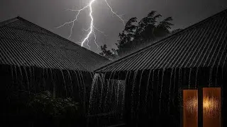 Relaxing Heavy Rain & Distant Thunder for Deep Sleep & Peaceful Dreams #8