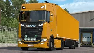 ETS2 1.35 RusMap 1.9.0 Scania S520  Kandalaksha - Lodeynoye Pole