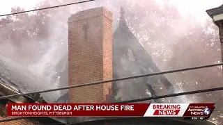 Man dead following early-morning fire in Brighton Heights