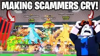 I Made The RICHEST SCAMMERS CRY in Steal a Brainrot..
