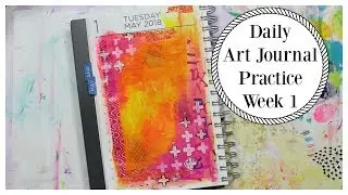 Patreon - Daily Art Journal Practice Week #1  | Chrissie B.
