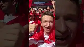 How morocco fans welcome their nation to the World Cup! #ShortsFifaWorldCup