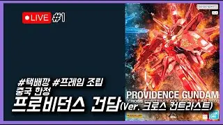 [조립 하뉴] 1부 택배깡 2부 먹선 작업 3부 프레임 조립