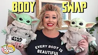THIS IS THE WAY To Change Bodies -Mattel 3.0 SQUEEZE & BLINK GROGU (Baby Yoda) & Premium Plush -PT 2