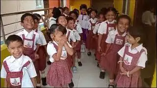 Our Pp2 toddlers learning opposite words in a play way method #school #activity#trending #