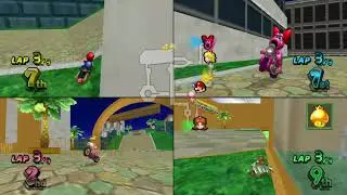Mario Kart Wii Custom Tracks ✦ 4 Players #126