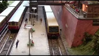 H0 Modellbahnanlage mit dem Vorbild Berlin