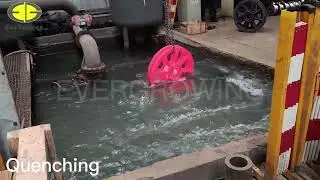 Crawler Crane Undercarriage Parts-Production of Idler.