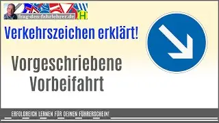 Was zeigt dir der Pfeil auf diesem Vorschriftzeichen an. Dieses Verkehrszeichen solltest du beachten
