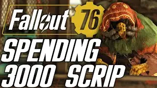 Fallout 76 - Spending 3,000 Scrip! Purveyor Sale + Giveaway