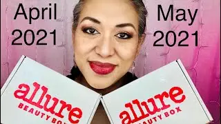 Allure BeautyBox Unboxing - April 2021 VS May 2021