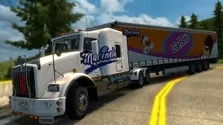 ETS2 Kenworth T800 Gansitos Marinela! De Toluca a Iguala! Ruta Mortal Euro Truck Simulator 2